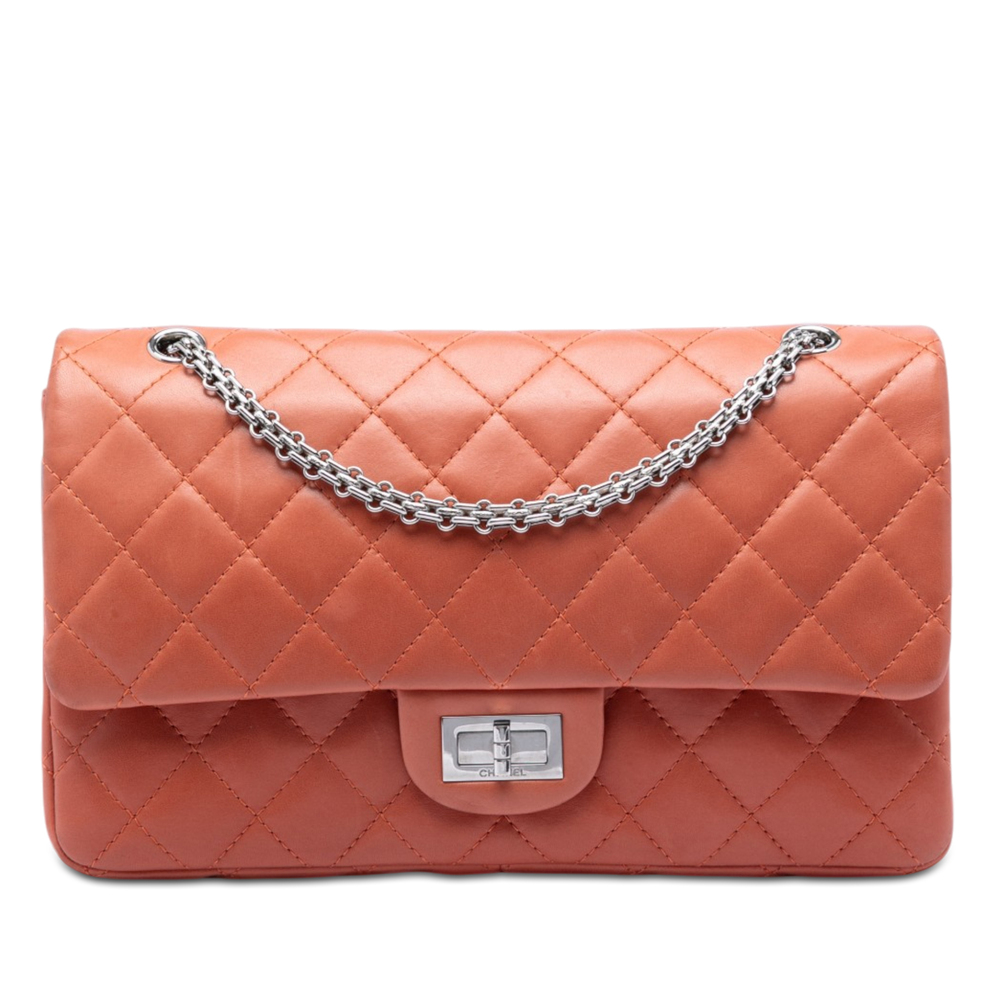 Pre-Loved Chanel Quilted Lambskin Reissue 2.55 Double Flap 227